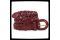 Ceinture en cuir Bordeaux