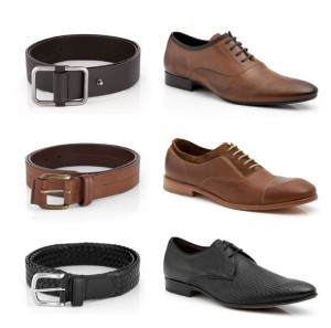 assortir chaussures ceinture