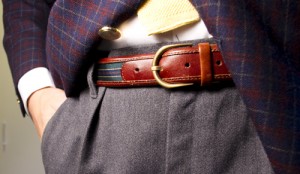 porter ceinture costume