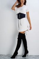 Ceinture large femme