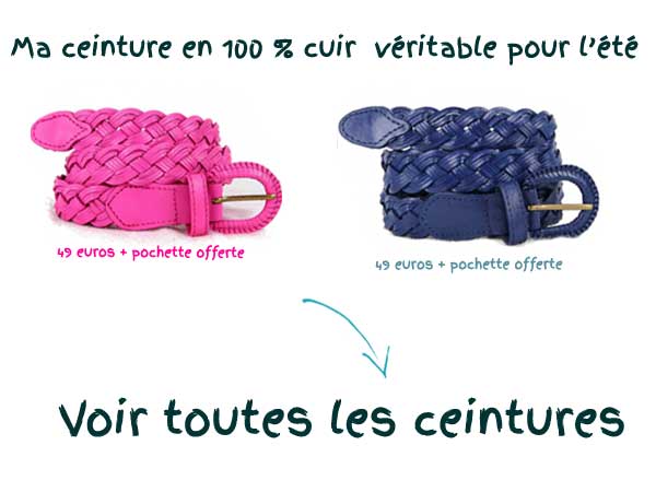 tendance ceinture ete